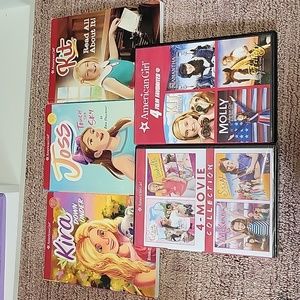 American Girl DvD and Book Lot
